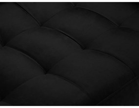 Диван от черно кадифе , 174 cm Santo - Milo Casa