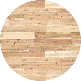 4008685 vidaXL Плот за маса, кръгъл, Ø70x2 см, акациево дърво масив