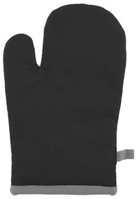 Черна памучна кухненска ръкавица Fuji - Tiseco Home Studio