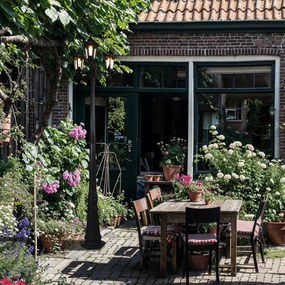 Класически външен фенер черен 3 светлини IP44 - New Haven