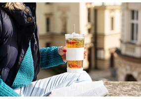 Бяла термочаша 600 ml Fuori – Vialli Design