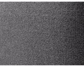 Антрацитно двойно легло 140x200 cm тапицирано с място за съхранение с включена подматрачна рамка Primo – Meise Möbel