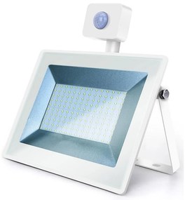 Aigostar - LED Прожектор със сензор LED/100W/230V 6400K IP65 бял