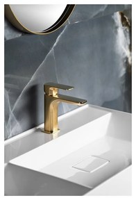 Стояща батерия за мивка в златист цвят Spy – Sapho