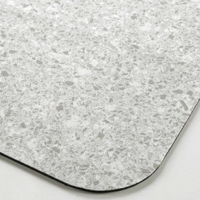 Сив килим за баня 50x80 cm Granite – douceur d'intérieur