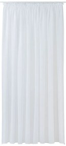 Бяла завеса от воал 300x260 cm Crush – Mendola Fabrics