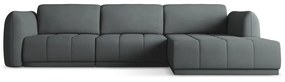 Тъмносив ъглов диван (десен ъгъл) Hoku – Makamii