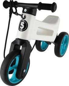 Funny Wheels - Балансиращо колело 2 в 1 RIDER SUPER SPORT бяло/черно/синьо