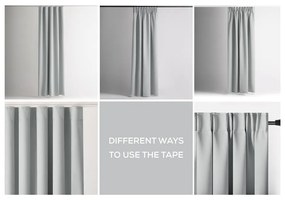 Светлосиво термо/dimout перде 140x270 cm Kierra – Restilo