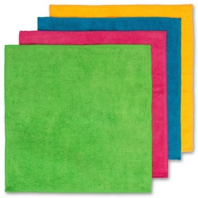 Комплект от 4 кърпи от микрофибър, 30 x 30 cm Colors - Vileda
