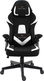 Игрален стол Raptor Fury-Бял
