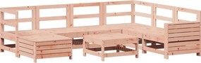 3250566 vidaXL Градински комплект диван от 8 части, дугласка ела масив