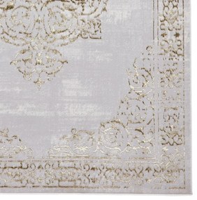 Kилим в светлосиво и златисто 120x170 cm Artemis – Think Rugs