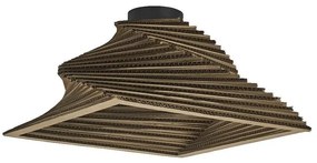 Ledvance - Плафон DECOR CARDBOARD 1xE27/15W/230V 40x40 см