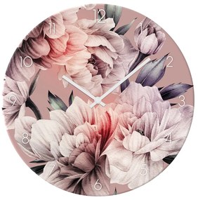 Стъклен стенен часовник ø 30 cm - Styler