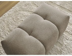 Бежова шенилова табуретка Roxelane – Bobochic Paris