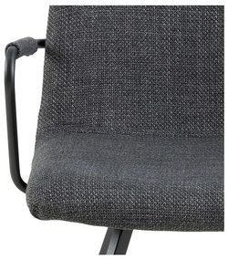 Тъмносиви трапезни столове в комплект от 2 броя Selina - Actona