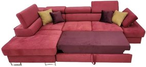 Ъглов диван Gelito Mini LTHR-Left