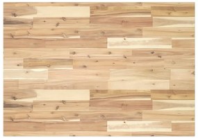 3279731 vidaXL Плот за бюро, необработен, 120x70x2 см, масивно дърво акация