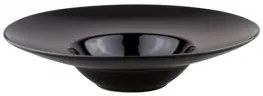 Horecano - Порцеланова чиния GOURMET черна ф23см PRO BLACK- (F2509FB-9L)
