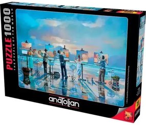 Anatolian - Пъзел Рисуване на буря, 1000 части