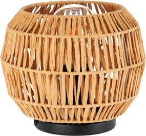 Eglo 44145 - настолна лампа SHELDON 1xE27/40W/230V кафява