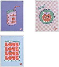 Детска декорация за стена atmosphera Chachapop, 31.5×41.5 cm, Асорти