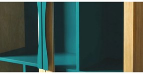 Тюркоазено синя витрина Avon - Woodman