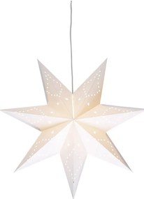 Бяла светлинна декорация Saturnus – Markslöjd