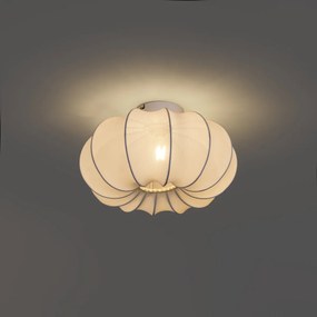 Japandi Плафон Бял 37cm - Plu Asyesha