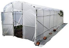 Професионална модулна оранжерия Tunnel Pro System 3 - 24 кв.м. с две врати и проветрение (8x3x2m)