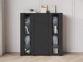 Витрина Каро HB 120-черна