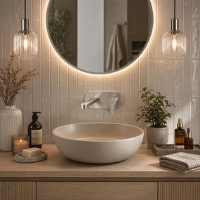 Смесител за вграждане REA Arcos Brush Nickel