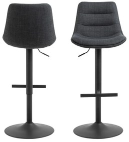 Сив бар стол с регулируема височина (височина на седалката 65 cm) Adisa – Actona