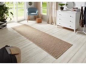 Кафяв мокет , 80 x 250 cm Nature - BT Carpet