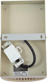 Japandi стенна лампа бежова с въже IP44 - Jayla