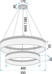 Лампа LED LHJ049-CP2 GOLD