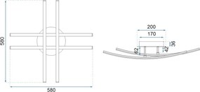Плафон APP398-C