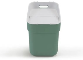 Светлозелен кош за отпадъци от рециклирана пластмаса 20 l Ready To Collect – Curver