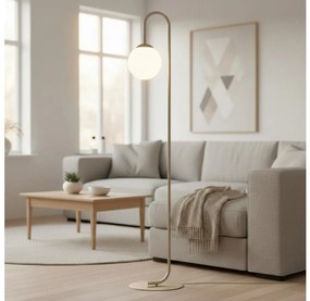 Подова лампа FLOR 1xE14/10W/230V бежова