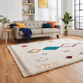 Бежов килим 170x120 cm Boho - Think Rugs