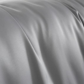 Сиво спално бельо за двойно легло 200x200 cm Silky Soft - Catherine Lansfield