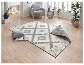 Сив и кремав килим на открито , 290 x 200 cm Malibu - NORTHRUGS