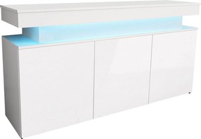Бюфет Glossa 160 със LED-Leuko