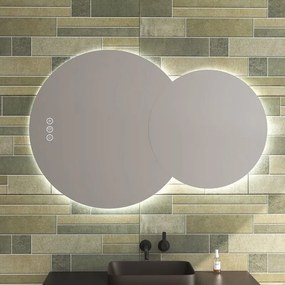 LED огледало за баня с нагревател BELLINI 80/D60, 120х80см, Inter Ceramic, 1954