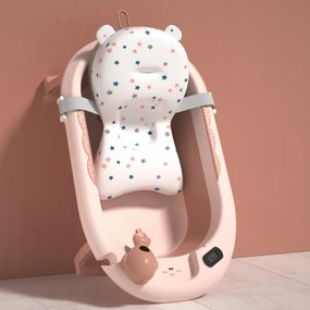 Сгъваема бебешка вана VAIANA PREMIUM с възглавница - повече цветове Бежово