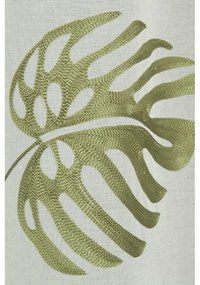 Бяло-зелена завеса от воал 135x245 cm – Sehlbach