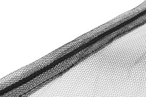 Мрежа против комари за градински чадър 3,5 м - черна