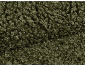 Зелена табуретка от букле Dia – Micadoni