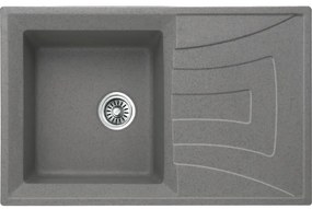 Гранитна мивка ICGS 8104 GREY